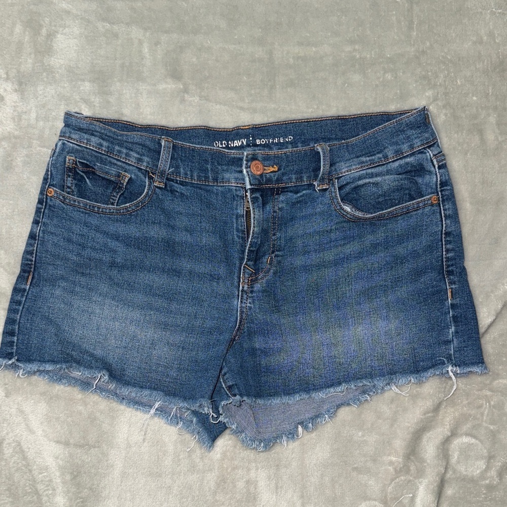 Old Navy Women's Dark Blue Jean Shorts